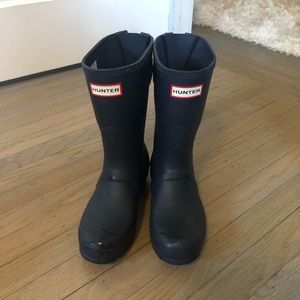 Hunter Short Back Adjustable Rain Boots